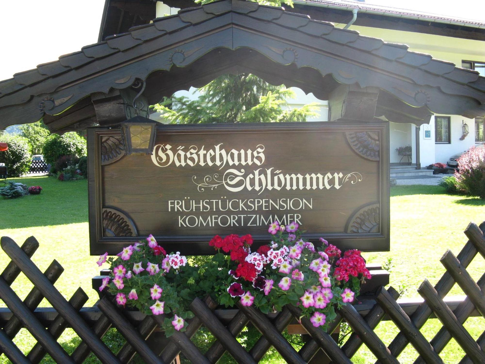 Pension Schloemmer Sankt Gilgen Kültér fotó
